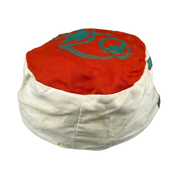 Vintage Miami Dolphins Painters Cap NFL Football Flat Top Baseball size M/L USA - Picture 10 of 16